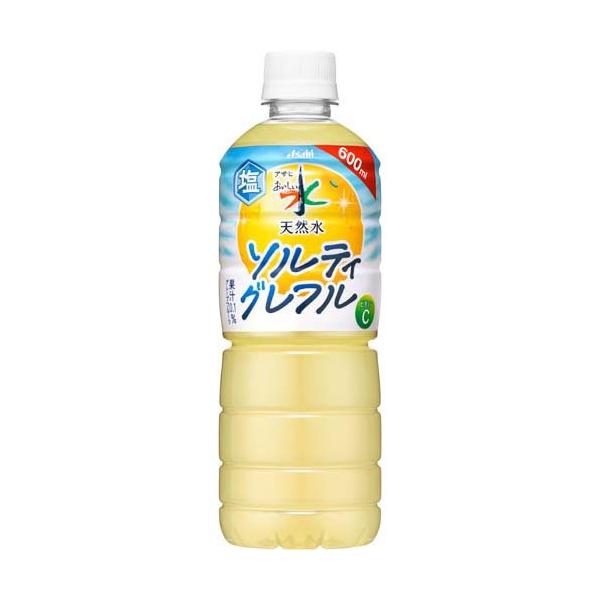 アサヒ おいしい水 天然水 ソルティグレフル ( 600ml×24本入 )/ : 爽快