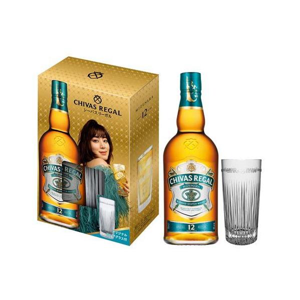 企画品)シーバスリーガル ミズナラ 12年 オリジナルロンググラス付き