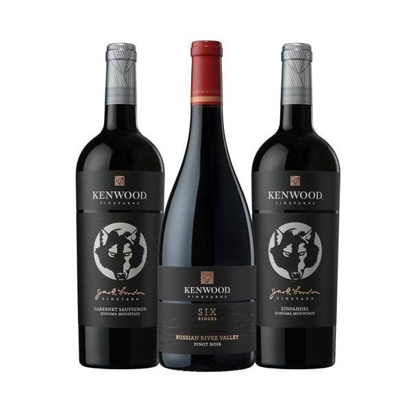 ケンウッド・ヴィンヤーズ カリフォルニア 赤ワイン 飲み比べセット