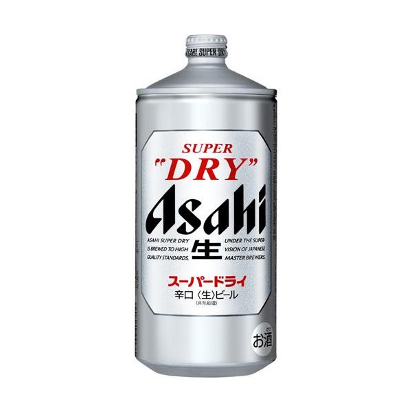 アサヒスーパードライ ミニ樽 アルミ ( 2L×6本入 )/ アサヒ スーパー