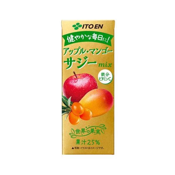 伊藤園 アップルマンゴー サジーミックス 紙パック/健康飲料・美容ドリンク/ブランド：伊藤園/【発売元、製造元、輸入元又は販売元】伊藤園/【伊藤園 アップルマンゴー サジーミックス 紙パックの商品詳細】●女性に嬉しい健康成分がおいしく摂れる...