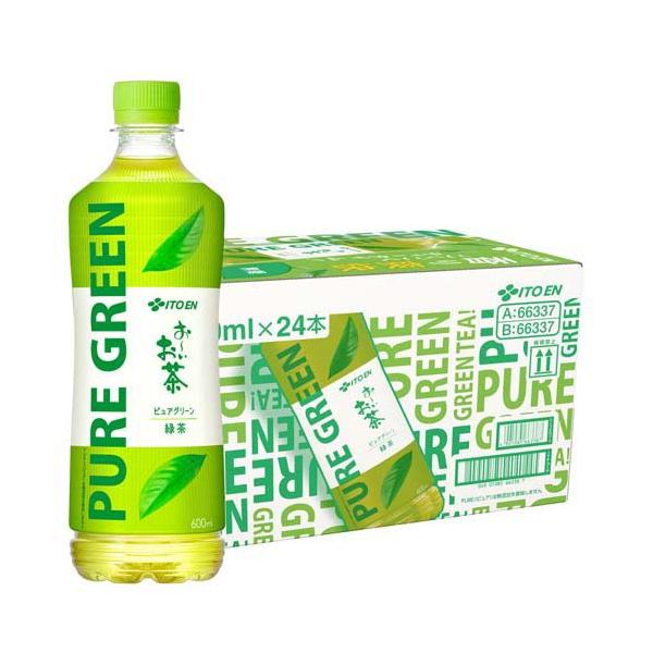 伊藤園 おーいお茶 ピュアグリーン 緑茶 ペットボトル ( 600ml×24本入