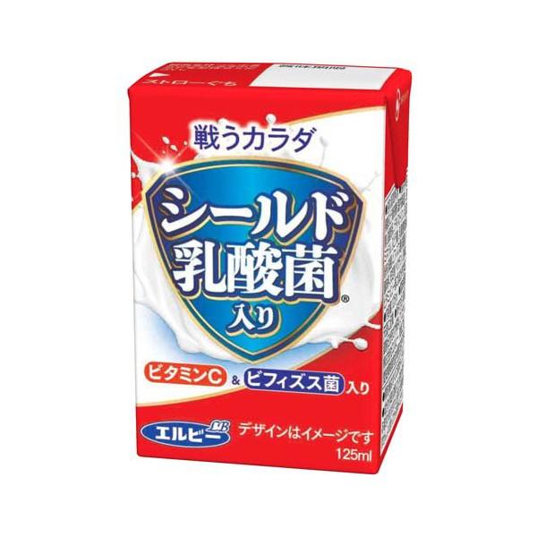 エルビー　戦うカラダ　シールド乳酸菌入り　108本　まとめ売り 戦うカラダ シールド乳酸菌入り ( 125ml×24本入 )/ エルビー飲料