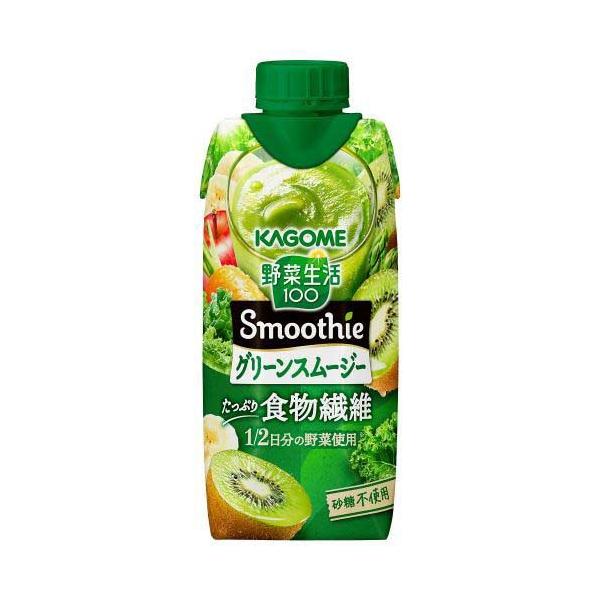 野菜生活100 Smoothie グリーンスムージー ゴールド グリーンキウイmix 330ml 12本 野菜生活 爽快ドリンク専門店 通販 Yahoo ショッピング
