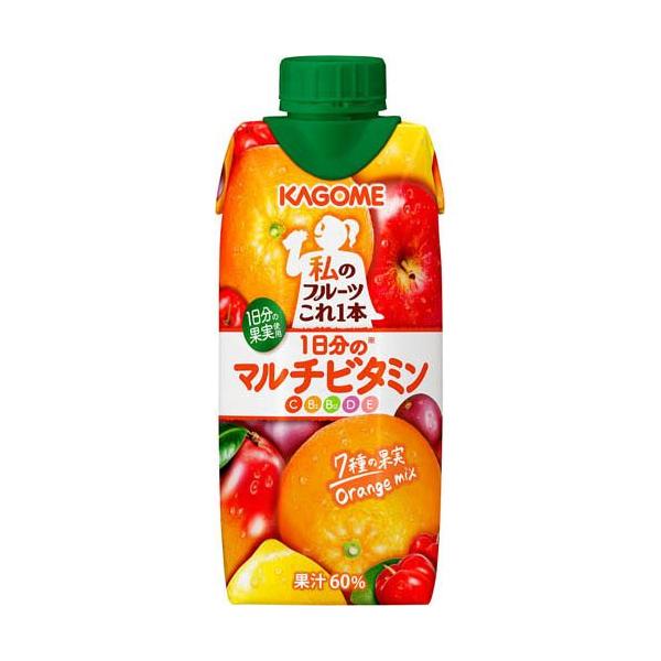企画品)カゴメ 私のフルーツこれ一本 1日分のマルチビタミン ( 330ml