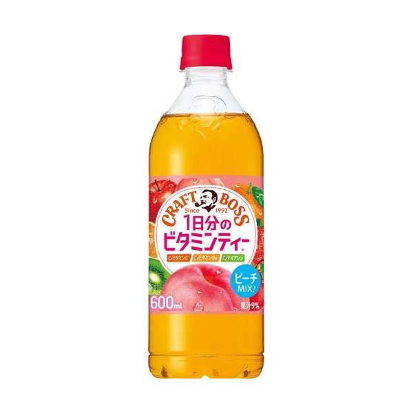クラフトボス 1日分のビタミンティー ( 600ml*24本入 )/ ボス クラフトボス 1日分のビタミンティー ( 600ml*24本入 )/ ボス