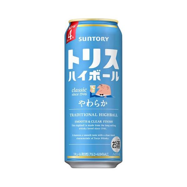 トリスハイボール やわらか 缶 ( 500ml×24本 ) : 爽快ドリンク専門店