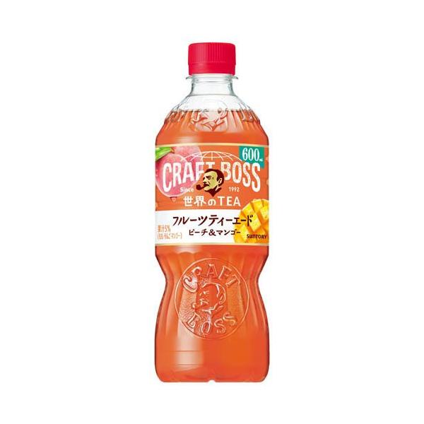 クラフトボス フルーツティーエード ( 600ml×24本 )/ ボス