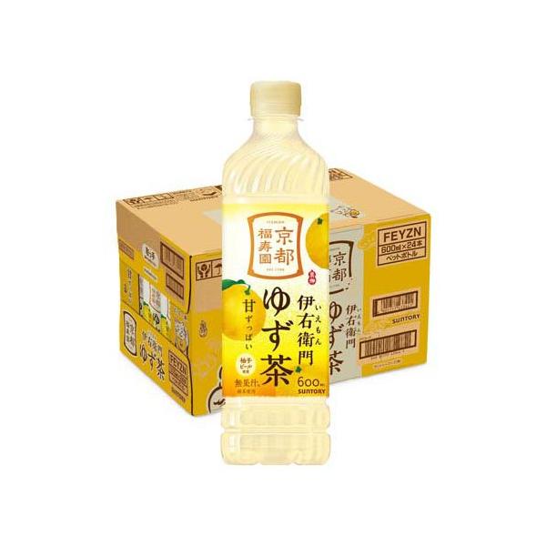 伊右衛門ゆず茶 ( 600ml×24本 )/ 伊右衛門 : 爽快ドリンク専門店