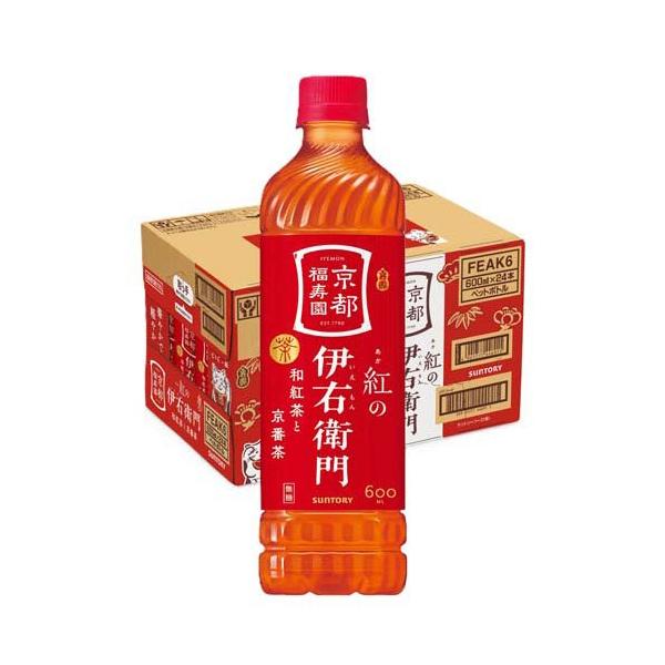 紅茶ページ 紅の伊右衛門 ( 600ml×24本入 )/ 伊右衛門 : 爽快ドリンク専門店