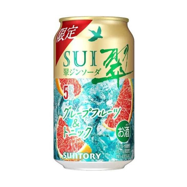 企画品)翠ジンソーダ グレープフルーツ＆トニック 缶 ( 350ml×24本入
