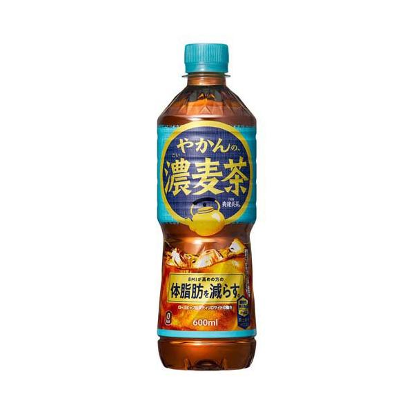 麦茶 やかんの濃麦茶 from 爽健美茶 600ml PET ( 600ml×24本 )/ : 爽快