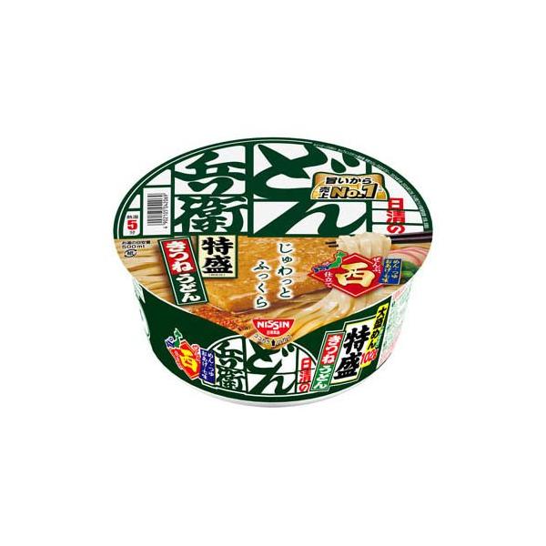 日清のどん兵衛 特盛きつねうどん ケース 西 ( 130g×12食入 )/ : 爽快