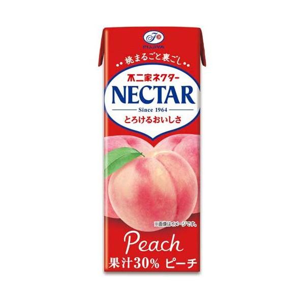 不二家 ネクターピーチ 紙パック ( 200ml*24本入 )/ ネクター : 爽快