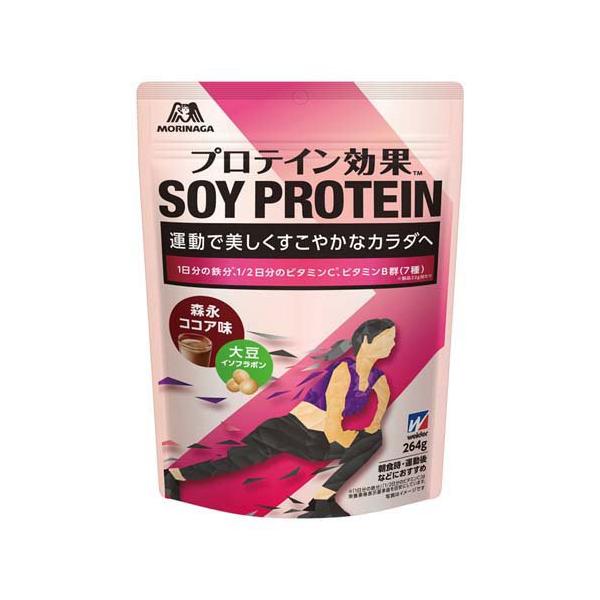 ココアプロテインダイエットサプリ プロテイン効果 森永ココア味 ( 264g )/ ウイダー(Weider) : 爽快
