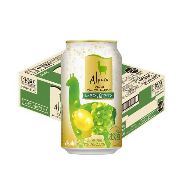 アルパカフルーツスパークリング レモンと白ワイン缶 ( 350ml×24本入