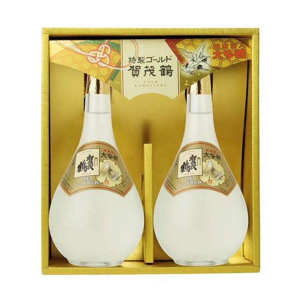 大吟醸 特製ゴールド賀茂鶴 GK-B2 ( 720ml*2本入 ) : 爽快ドリンク専門