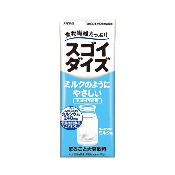 スゴイダイズ ミルクのようにやさしいミルク味 ( 200ml×24本 )/ : 爽快
