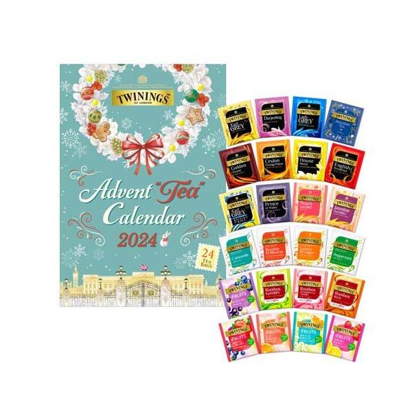 【新品未使用】TWG アドヴェントカレンダー 2024 トワイニング アドベントTeaカレンダー 2024 ( 24袋入×2セット