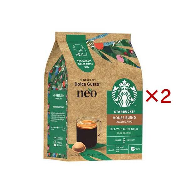 NDG ネオ スターバックス ハウスブレンド ( 12個入×2セット )/ ネスカフェ(NESCAFE)