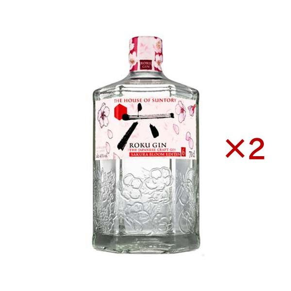 サントリー ROKU 六 SAKURA BLOOM EDITION ( 200ml×2セット ) : 爽快
