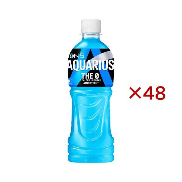 アクエリアス ザ・ゼロ PET ( 24本入×2セット(1本500ml) ) : 爽快