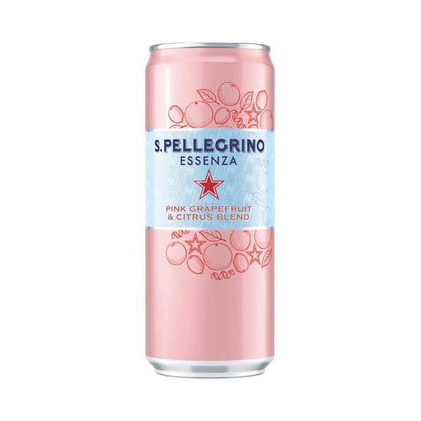 サンペレグリノ エッセンザ(ピンクグレープフルーツ&シトラス) ( 330ml