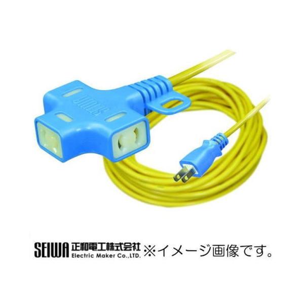 抜け止めマルチタップ延長コード 10m Nd 10 Seiwa 正和電工 3k 創工館 通販 Yahoo ショッピング