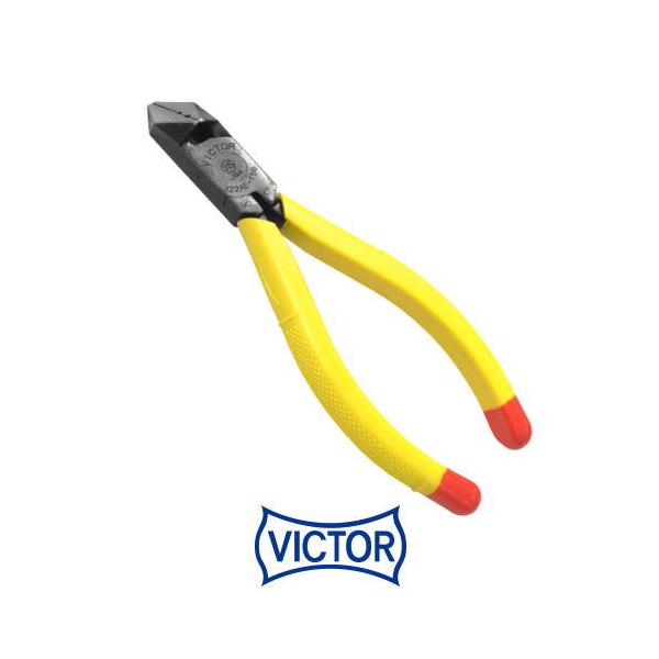 VICTOR 斜めニッパ(皮むき穴付)(JIS規格品) 150mm 322AE-150 ビクター