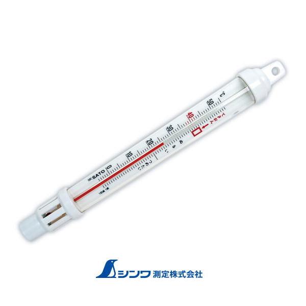 特長●バスタイムを楽しくするシンプルな温度計です。仕様●精度 ±1℃●測定範囲 -5〜55℃●1目盛 1℃●本体サイズ Φ25×215mm●製品質量 48g●材質 本体：ポリスチレン樹脂メーカー：シンワ測定株式会社(SHINWA)