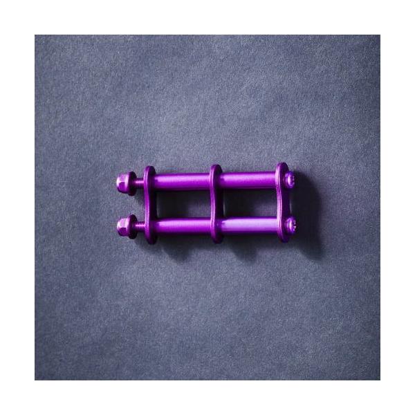 ニックス アルミ製金具一式(アルマイト加工) バイオレット ALU-1-V KNICKS