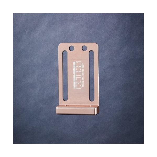 KNICKS（ニックス） フック金具付電動工具用プレート ピンクゴールド