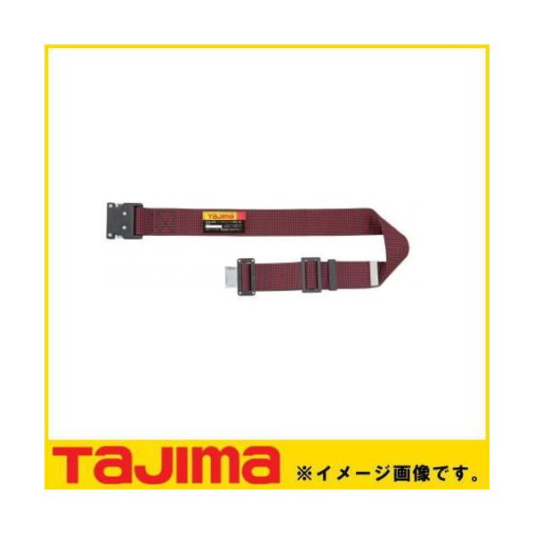 Tajima 胴ベルト アルミワンタッチバックル ドット赤 Lサイズ BWL145