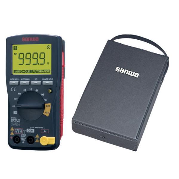 IEC61010-1 に準拠した安全設計フル4桁 9999カウント真の実効値（True RMS）測定に対応測定値が安定したら自動でホールドするオートホールド機能搭載（電圧測定時のみ）温度測定機能搭載（センサー別売)大きくて見やすいバックライ...