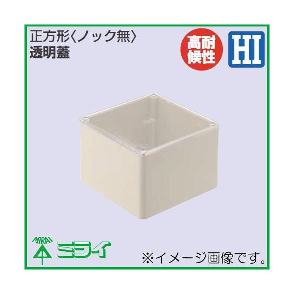 󒍐Y v[{bNX W 150x150x75mm `(mbN) CPVP-1507J x[W 1 MIRAI H