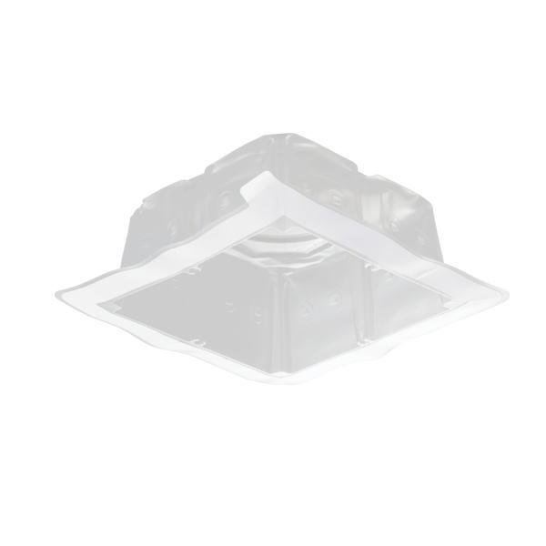 未来工業 気密カバー ダウンライト用 粘着テープ付 10ヶ DLC-2512SA