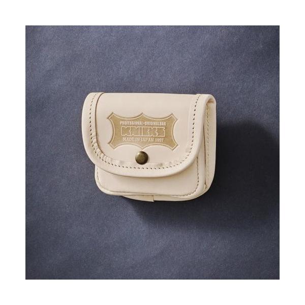 KNICKS（ニックス） ヌメ革小物ポーチ(茶) KNS-100BOX KNICKS