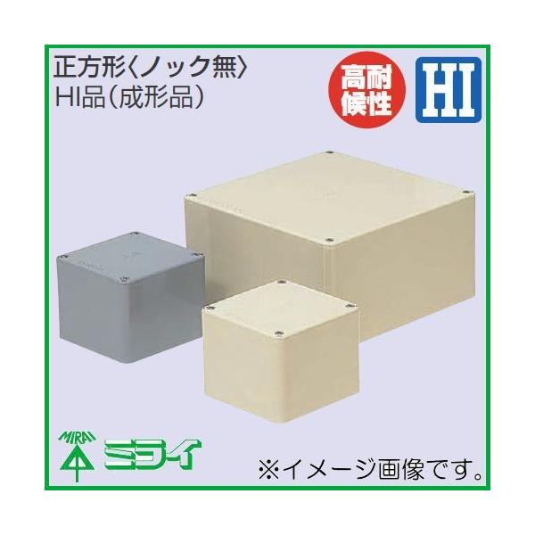 �v�[���{�b�N�X 200x200x150mm �����`(�m�b�N��) PVP-2015M �~���L�[�z���C�g 1�� MIRAI �����H��
