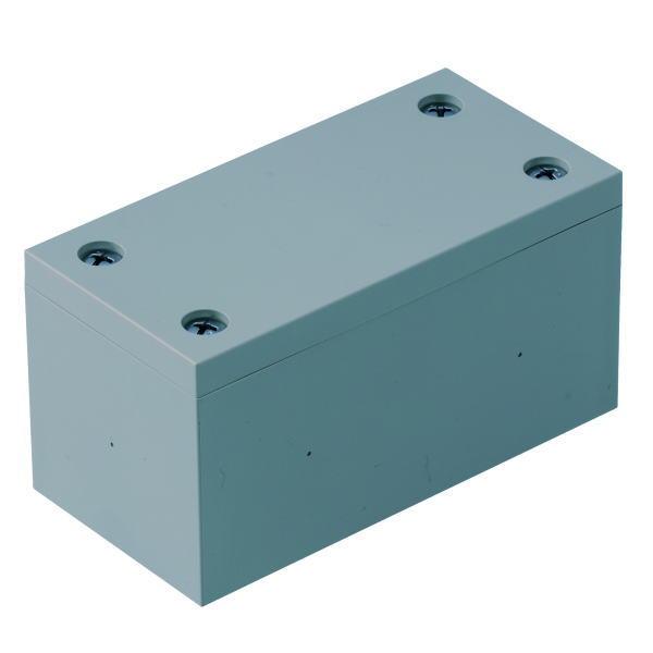 未来工業 ユニバーサルボックス 防水タイプ ノック無 PVU-OP グレー 1