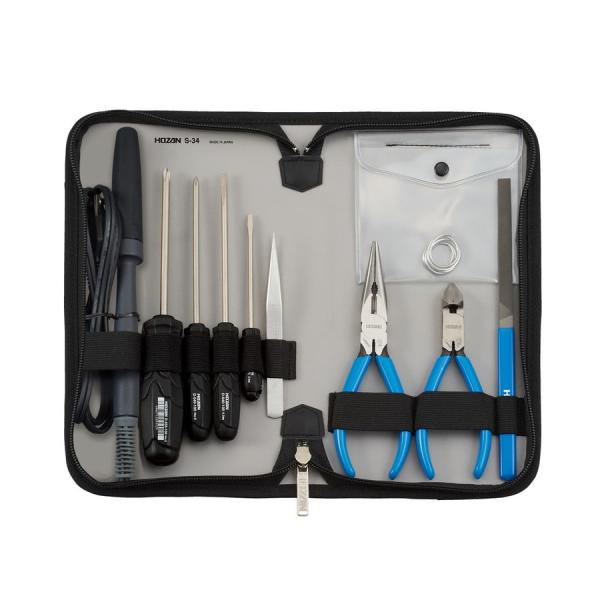 未使用HOZAN　ホーザン　工具セット　 HOZAN（ホーザン） 工具セット S-34-230(230V) : 創工館 - 通販