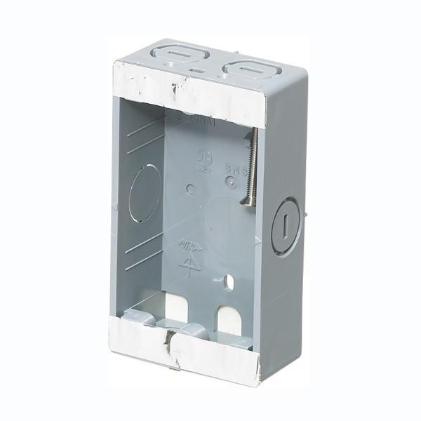 未来工業 真壁用スイッチボックス 1ヶ用・浅形(30mm) 1ヶ SM30M-O