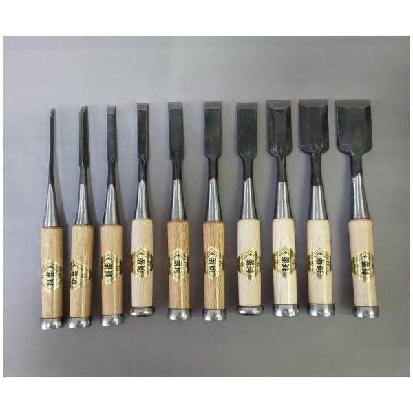 追入鑿 ノミ 10サイズセット(3〜36mm) 常勝 : 創工館 - 通販 追入鑿 ノミ 10サイズセット(3〜36mm) 常勝 : 創工館 - 通販