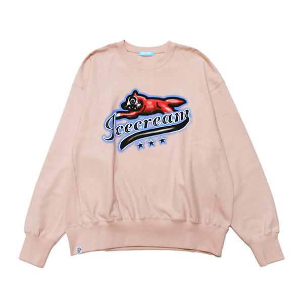 ICECREAM アイスクリーム スウェット トレーナー RUNNING DOG