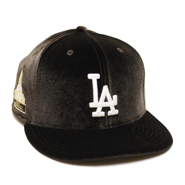 NEW ERA ニューエラ ロサンゼルス ドジャース 5950 キャップ LOSANGELES DODGERS VELVET PC 59FIFTY CAP メジャーリーグ MLB ベルベット サイドパッチ ブラウン