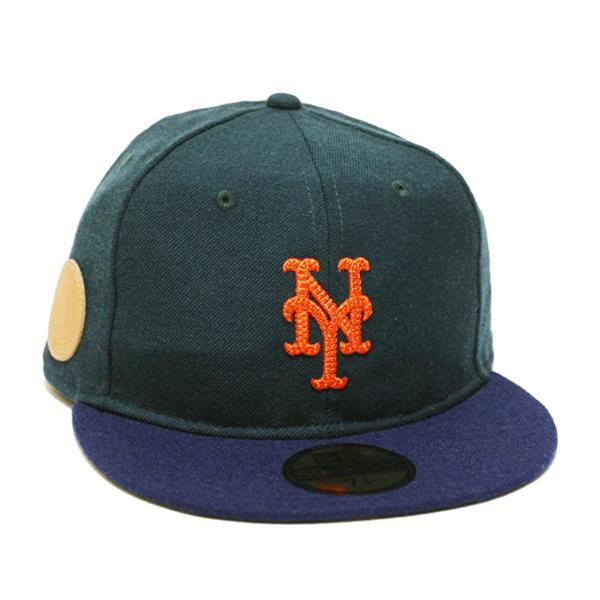 NEW ERA ニューエラ ニューヨーク メッツ 5950 キャップ DIRECTION BY TAKAYUKI OHASHI NEWYORK METS DOG PATCH 59FIFTY CAP メジャーリーグ MLB グリーン系