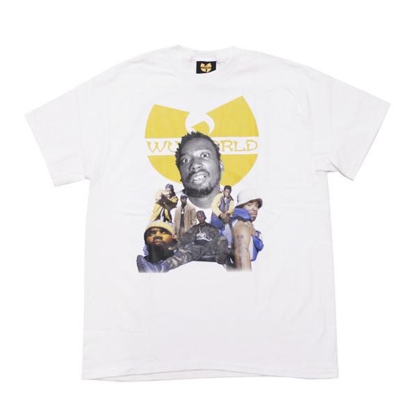 WU-WORLD ウーワールド WU-TANG CLAN ウータンクラン 半袖Tシャツ W