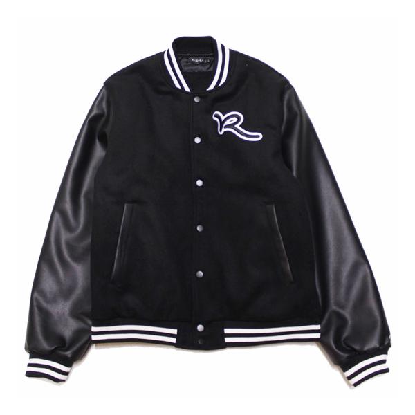 ROCAWEAR ロカウェア ジャケット スタジャン COLLEGE MELTON VARSITY