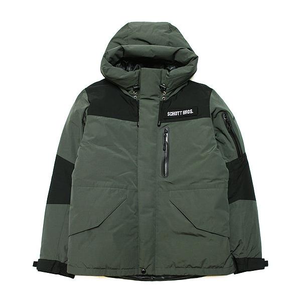 Schott N.Y.C（ショット） SCHOTT ツートン ダウンジャケット 2TONE
