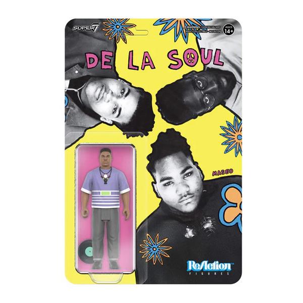 【レア】DE RA SOULデ・ラ・ソウル　限定　フィギュア 3体セット　未開封 SUPER7 スーパー7 DE LA SOUL デラソウル フィギュア REACTION FIGURES