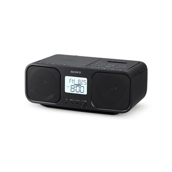 SONY ラジオカセットレコーダー CFD-S401 W SONY CFD-S401 ブラック CDラジオカセットレコーダー : サウンド